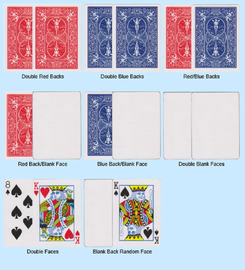 Pack de 56 cartas especiales para magia – 8 tipos - Imagen 2